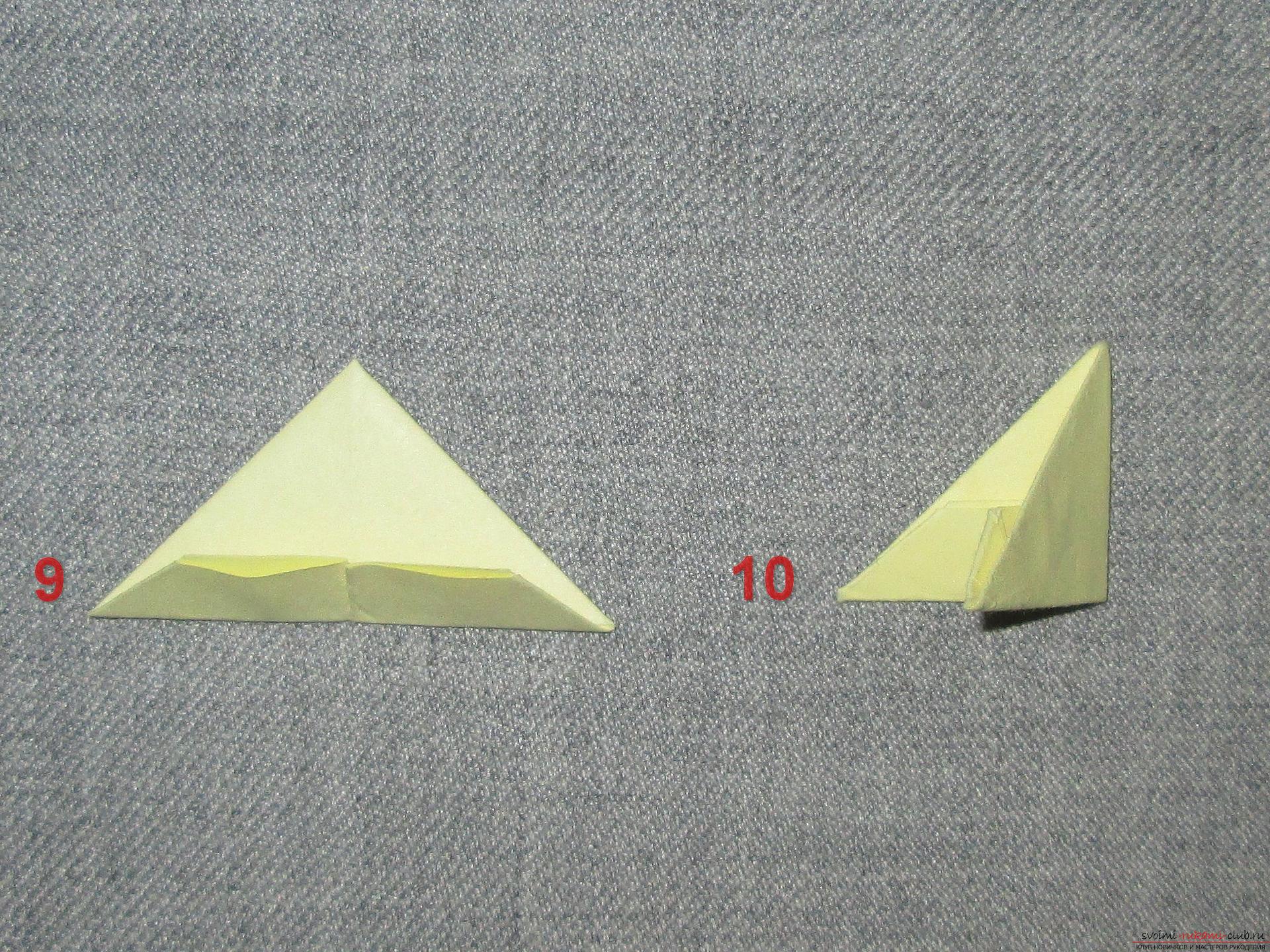 Для тех, кого увлекло модульное оригами, схемы сборки модуля - в нашем пошаговом мастер-классе.. Фото №5